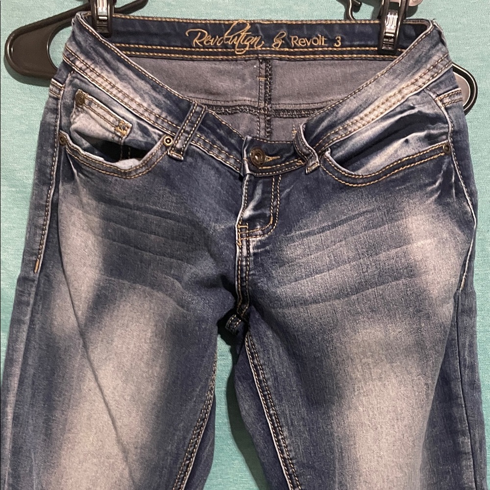 Revolution Women's Blue Skinny Jeans